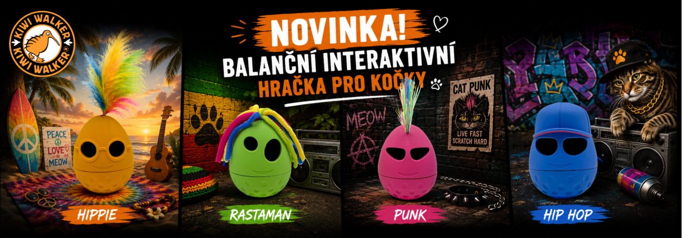 Hračky pro kočky Kiwi Walker