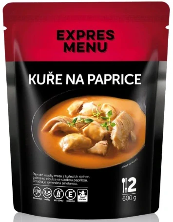 Expres Menu - kuře na paprice 600g (2 porce)
