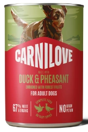 Carnilove Dog Can Paté Duck&Pheasant 400g