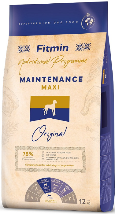 Fitmin dog Maxi maintenance 2 x 12 kg