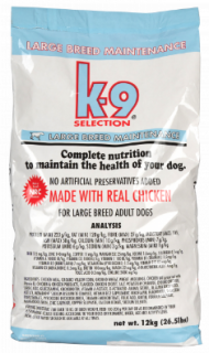 K-9 Selection Maintenance Large 2x12kg