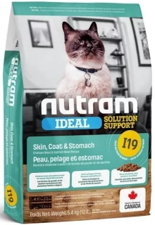 I19 Nutram Ideal Sensitive Cat 3x5,4kg