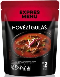 Expres Menu - hovězí guláš 600g (2 porce)