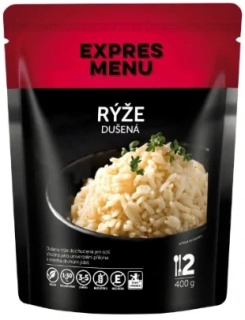 Expres Menu - dušená rýže 400g (2 porce)