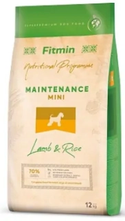 Fitmin dog MINI Lamb & Rice 12 kg