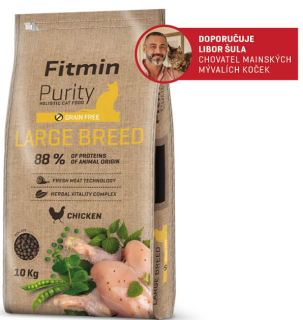 Fitmin Cat Purity Large Breed 2x10kg