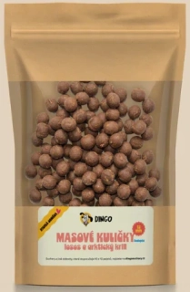 Dingo masové kuličky losos a arktický krill 12mm 150g