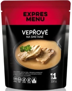 Expres Menu - vepřové na smetaně 300g (1 porce)