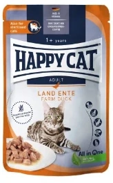 Happy Cat kachní 20x85g kapsička KARTON