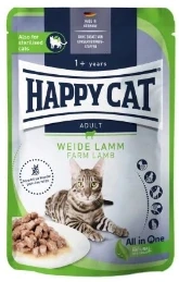 Happy Cat jehněčí 85g kapsička