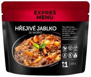 Expres Menu - hřejivé jablko se skořicí 300g (1 porce)