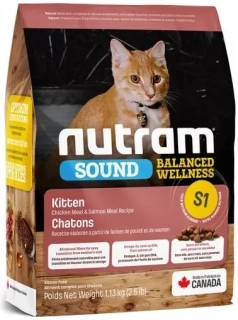 S1 Nutram Sound Kitten 5,4kg