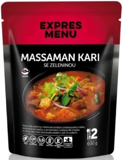 Expres Menu - Massaman kari se zeleninou 600g (2 porce)