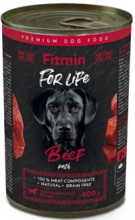 Fitmin dog For Life konzerva hovězí 400g