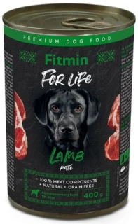 Fitmin dog For Life konzerva jehněčí 6x400g KARTON