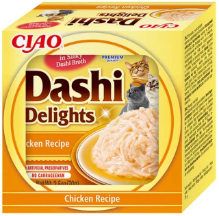 Churu Cat Dashi Delights Chicken 6x70g KARTON