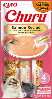 Churu Cat Salmon Recipe 4x14g