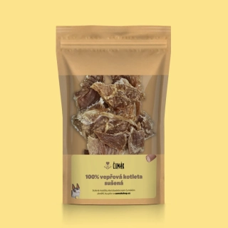 Čumák 100% vepřová kotleta, sušená 100g