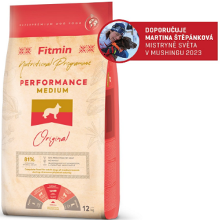 Fitmin dog Medium performance 2 x 12 kg