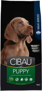 CIBAU Dog Puppy Maxi 12KG MIN. TRV. 7/2026