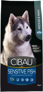 CIBAU Dog Adult Sensitive Fish Medium & Maxi 12KG