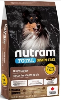 T23 Nutram Total Grain Free Turkey, Chicken, Duck Dog 11,4kg