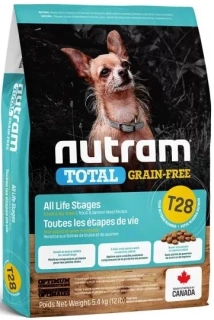 T28 Nutram Total Grain Free Small Breed Salmon Trout Dog 2kg