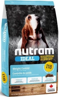 I18 Nutram Ideal Weight Control Dog 3x11,4kg