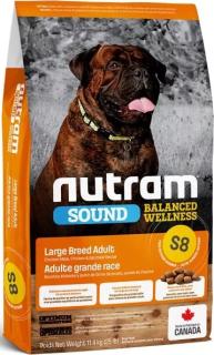 S8 Nutram Sound Large Breed Adult 2x11,4kg