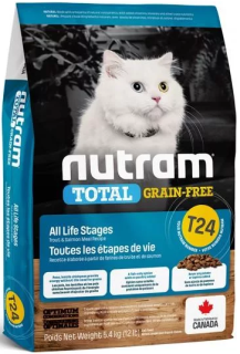 T24 Nutram Total Grain Free Salmon, Trout Cat 2x5,4kg